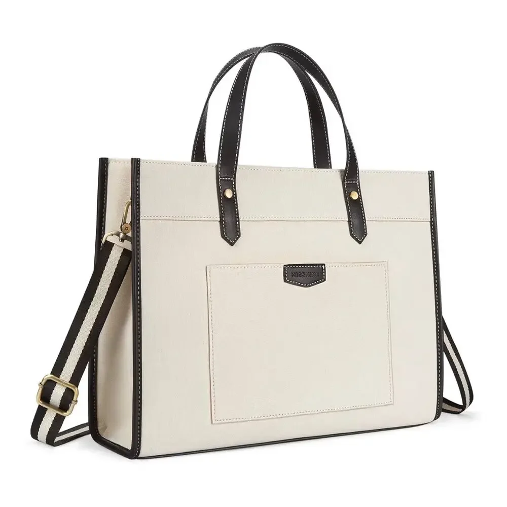 Missnine Canvas Tote Bag NWOT